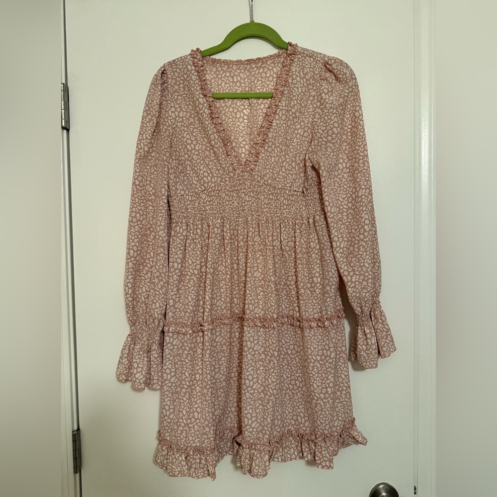 Floral Long Sleeve Dress